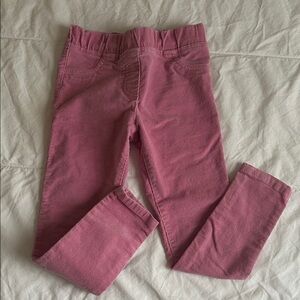 Boden Pink Kids Corduroy Leggings
